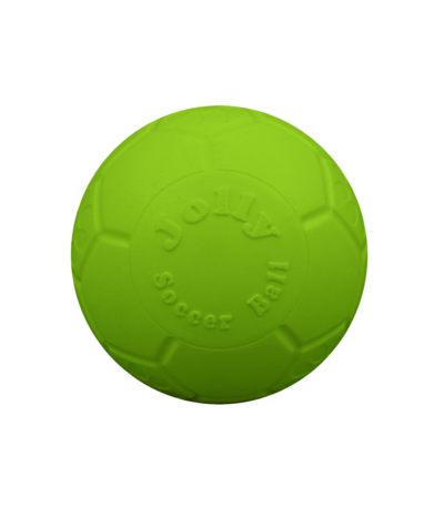 Hundeball Fußball Grün, 7,5 cm – Jolly Pets Mini Soccer Ball