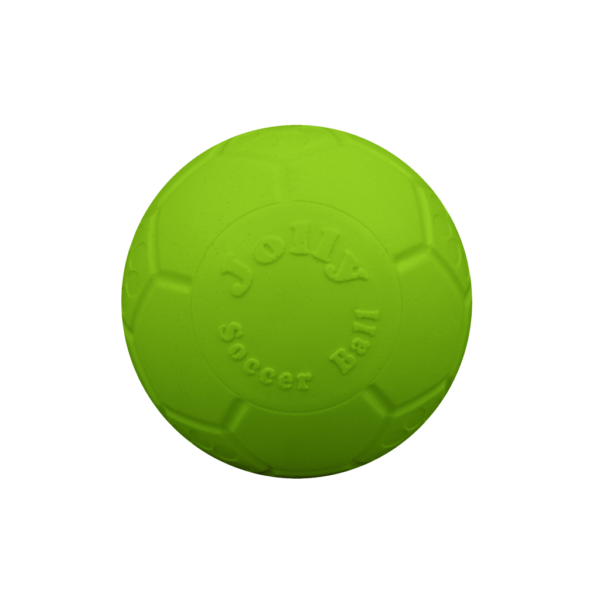Hundeball Fußball Grün, 7,5 cm – Jolly Pets Mini Soccer Ball