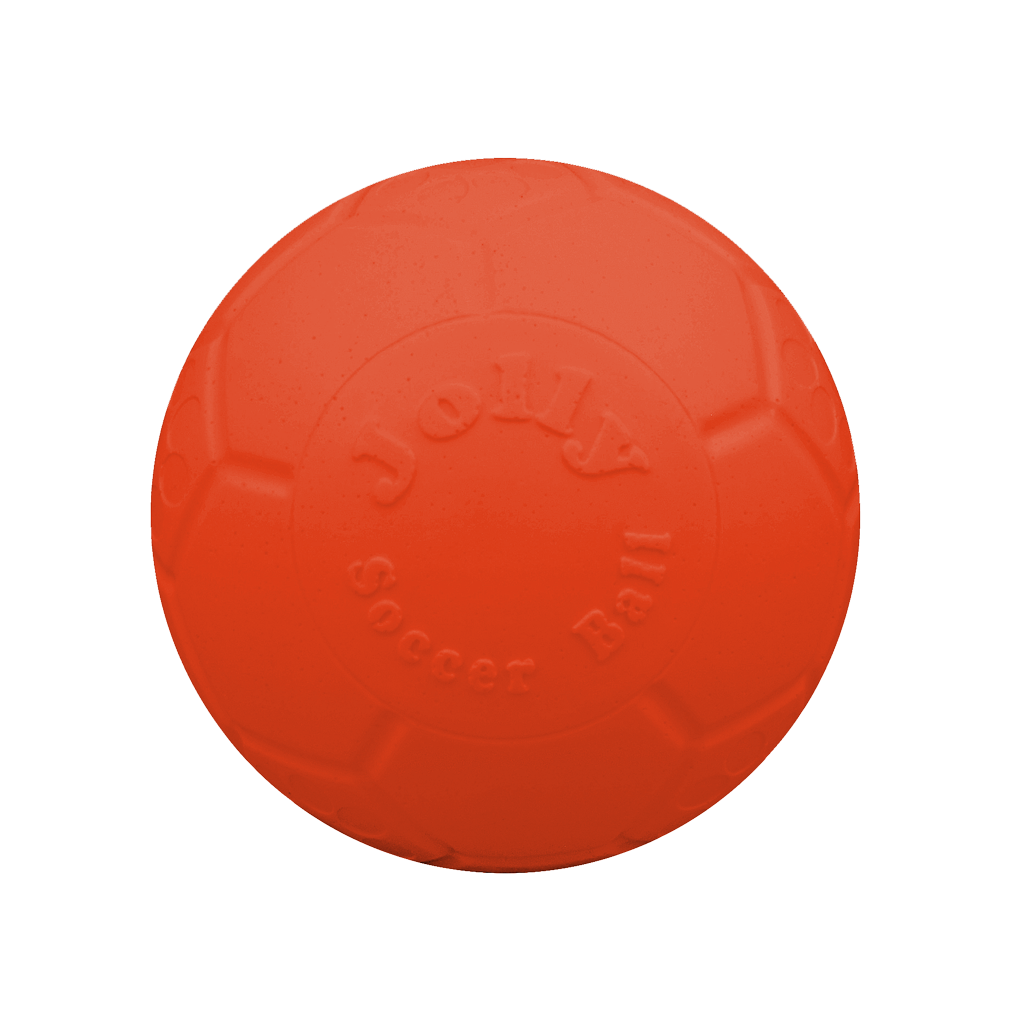 Hondenbal Drijvend Oranje, 10 cm – Jolly Pets Mini Soccer Ball Schwimmender Hundeball Orange, 10 cm – Jolly Pets Mini Soccer Ball