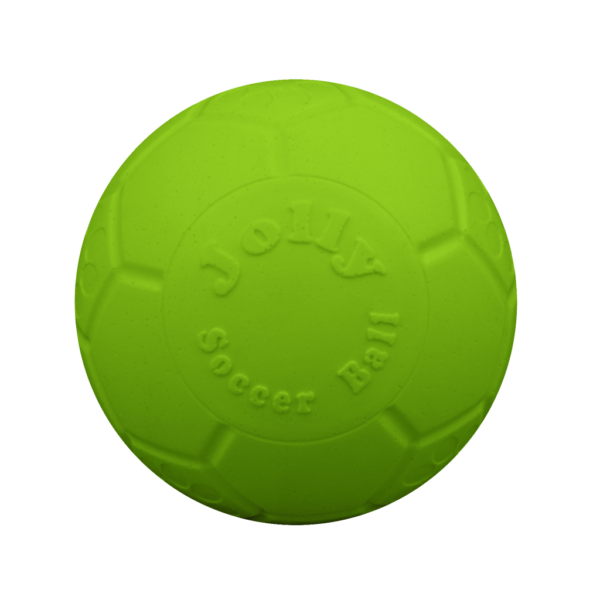 Fußball für Hunde, Grün, 10 cm – Jolly Pets Mini Soccer Ball