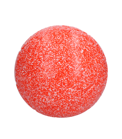 Hundeball schwimmend, Orange und Weiß, 10 cm – Jolly Pets Mini Soccer Ball