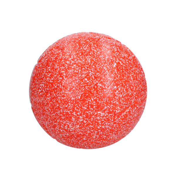 Hundeball schwimmend, Orange und Weiß, 10 cm – Jolly Pets Mini Soccer Ball