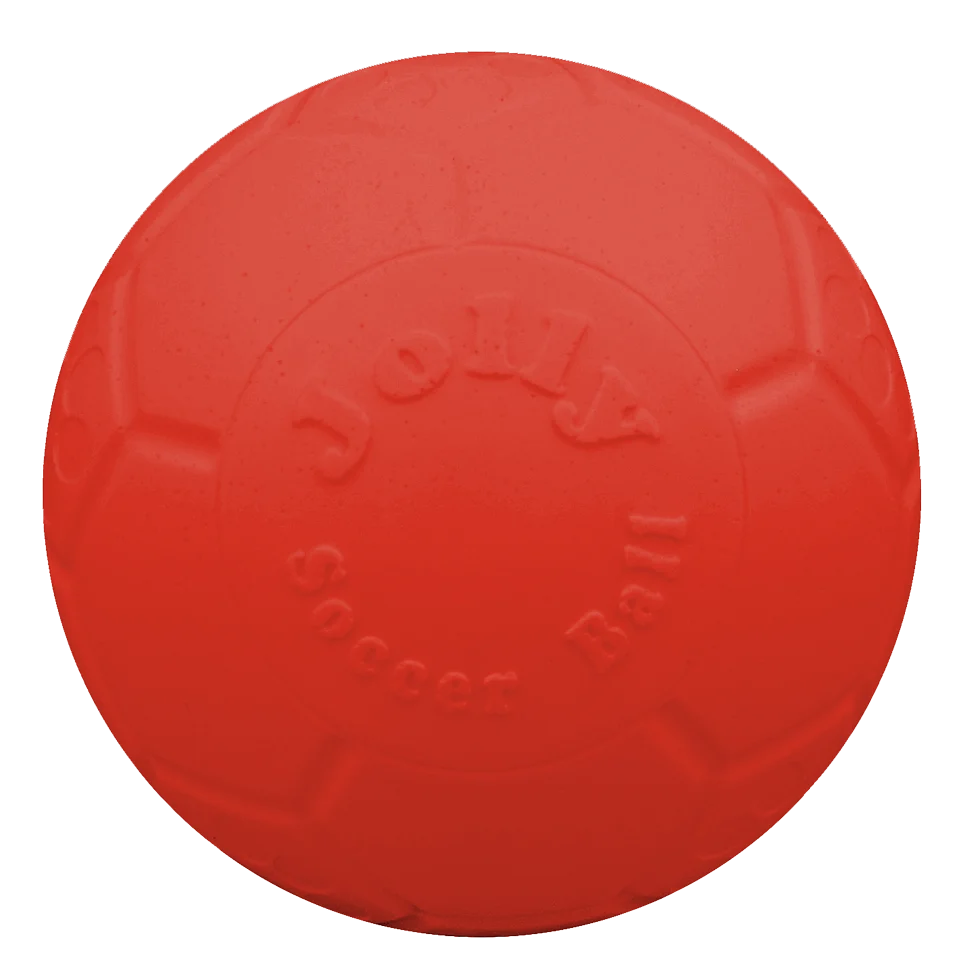 Apportierball für Hunde, Orange, 15 cm – Jolly Pets Jolly Soccer Ball – Bild 4
