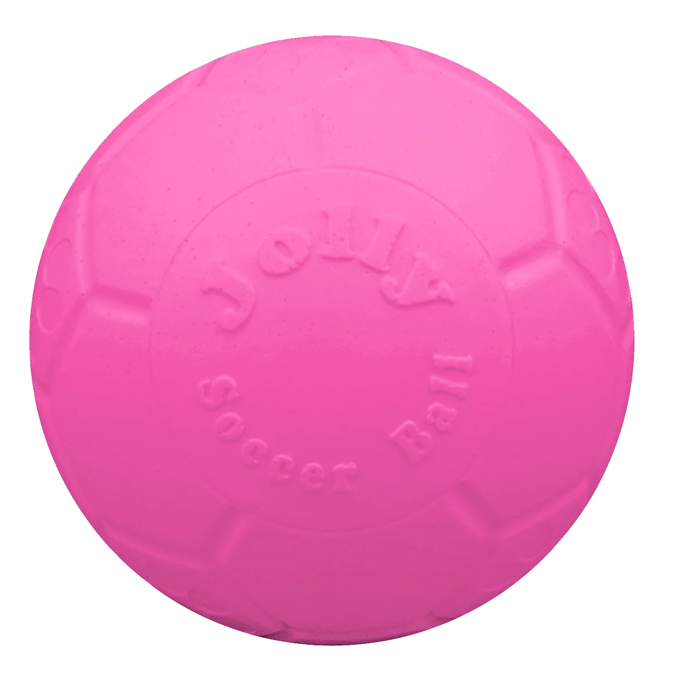 Schwimmender Hundefußball Rosa S, 15 cm – Jolly Pets Soccer Ball – Bild 2