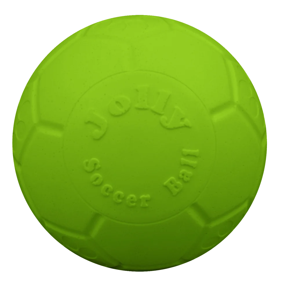 Hundeball zum Apportieren, Grün, 15 cm – Jolly Pets Jolly Soccer Ball – Bild 3
