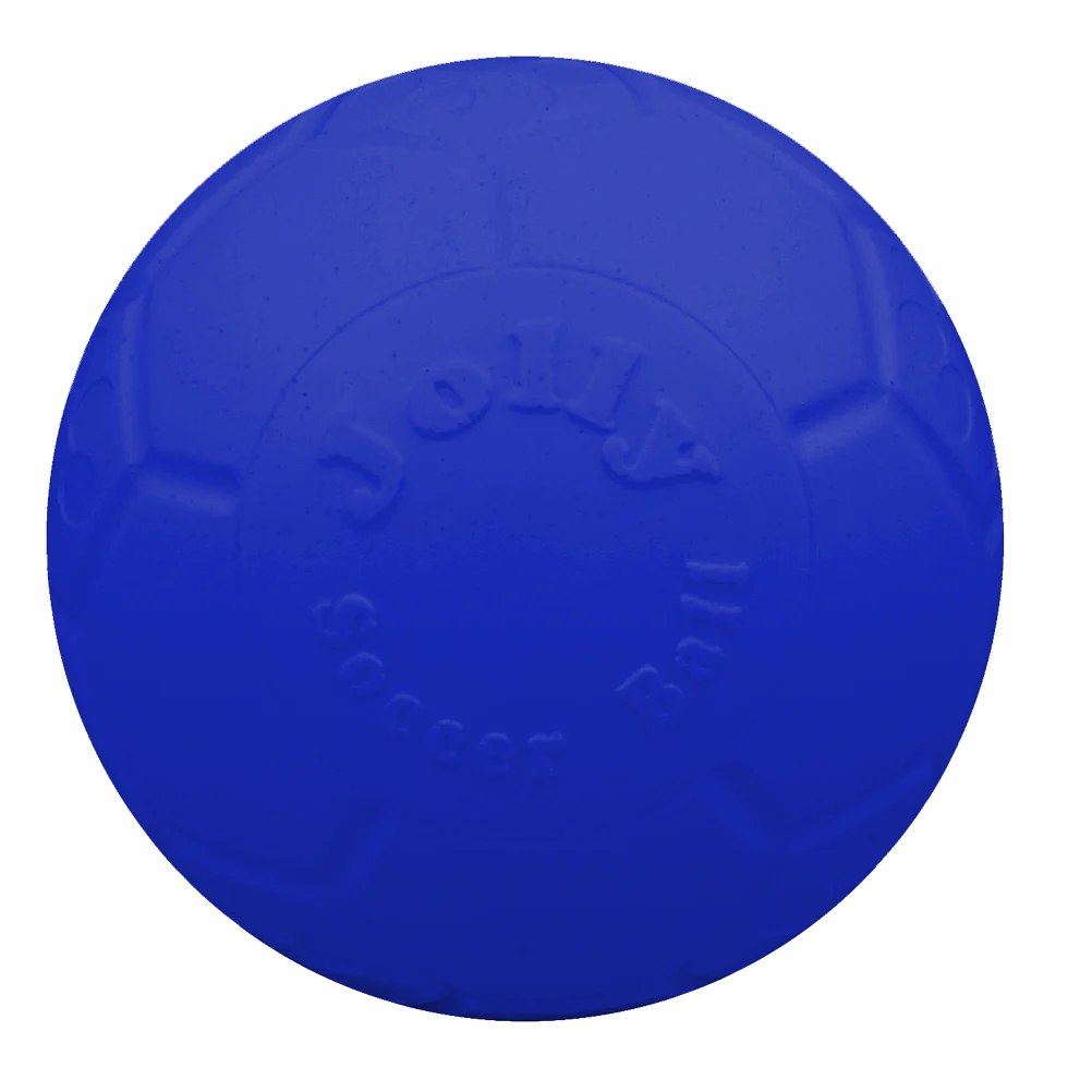 Schwimmender Hundeball Blau, 15 cm – Jolly Pets Soccer Ball – Bild 2