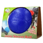 Schwimmender Hundeball, Blau, 20 cm – Jolly Pets Soccer Ball