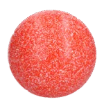 Hundeball zum Apportieren, orange und weiß, 15 cm – Jolly Pets Jolly Soccer Ball – Bild 2