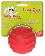 Belohnungsspielzeug aus Gummi für Leckerlis S, 7,5 cm – Jolly Pets Tuff Tosser
