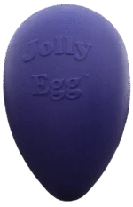 Hundespielzeug aus Kunststoff, Lila, 20 cm – Jolly Pets Egg