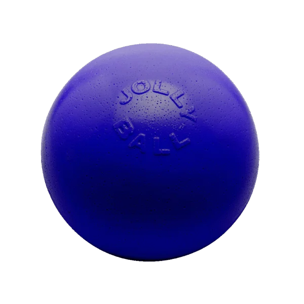 Springender Hundeball, schwimmfähig, Blau M, 15 cm – Jolly Pets Bounce-n Play