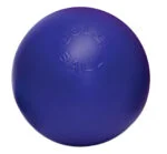 Hundeball mit glatter Oberfläche, Blau, 15 cm – Jolly Pets Push-n-Play