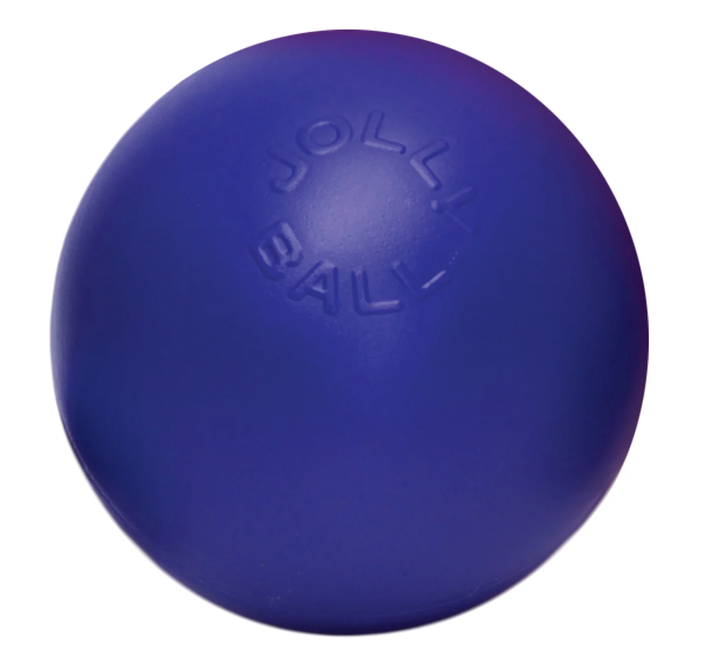 Hundeball mit glatter Oberfläche, Blau, 15 cm – Jolly Pets Push-n-Play – Bild 1