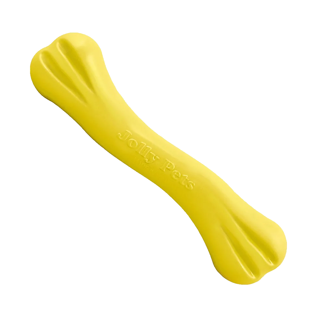 Kauknochen für Hunde aus flexiblem Gummi mit Vanilleduft, 15 cm – Jolly Pets Jolly Bone S – Bild 1