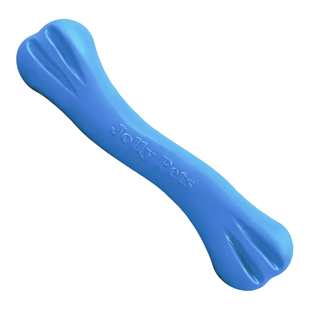 Kauknochen aus flexiblem Gummi mit Vanilleduft, M 20 cm – Jolly Pets Jolly Bone – Bild 1