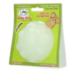 Leckerliball für Hunde aus TPR Gummi, 7,6 cm – Jolly Pets Jolly Jumper Glow in the Dark S