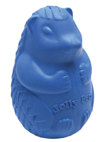 JOLL084.png Hundespielzeug Igel aus Gummi, 10 cm – Jolly Pets Hedgehog – Bild 1
