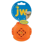 Tennisball für Hunde mit Quietscher und Gummihelm – JW Helmet Heads Diver