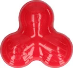 Gummispielzeug für Hunde mit 3 Geräuschen, Rot – JW Symphony of Squeaks – Bild 2