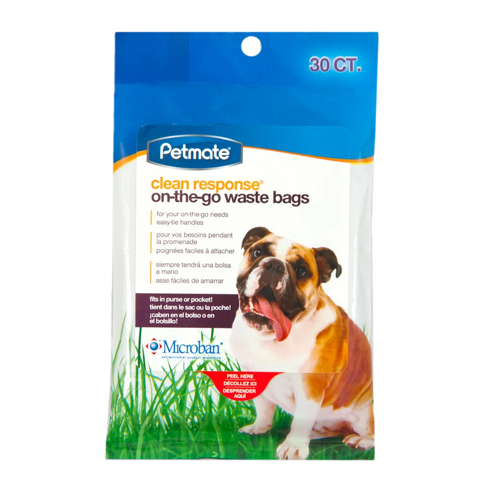 JW0471071.png Hundekotbeutel für unterwegs, 30 Stück – Petmate Clean Response on-the-go Waste Bags – Bild 1