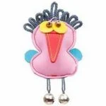 Spielrabe für Katzen mit Katzenminze und Glöckchen, 12 x 7 cm – JW Cataction Raven Toy – Bild 2