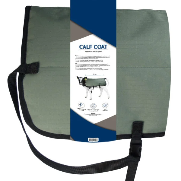Wasserdichte und atmungsaktive Kälberdecke, Private Label, 70 cm – Hofman Animal Care Calf Coat
