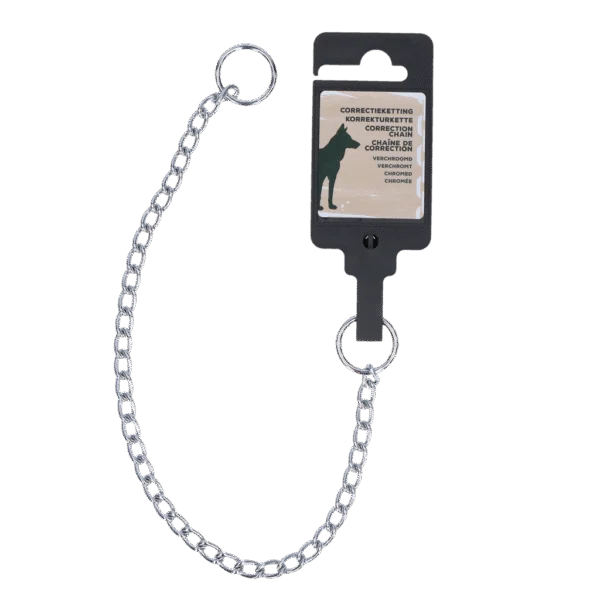 Korrekturkette für Hunde, verchromt, 35 cm x 2 mm – Hofman Animal Care