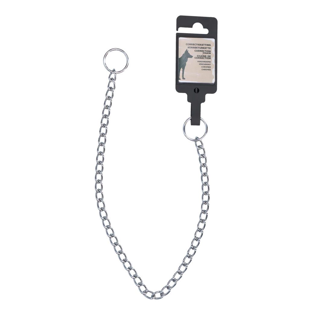 KETT0055E.png Korrektionskette für Hunde, verchromt, 50 cm x 2,5 mm – Hofman Animal Care – Bild 1