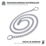 Korrektionskette für Hunde, verchromt, 55 cm x 3 mm – Hofman Animal Care – Bild 5