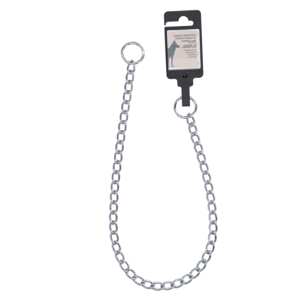 Korrekturhalskette für Hunde, verchromt, 60 cm x 3 mm – Hofman Animal Care