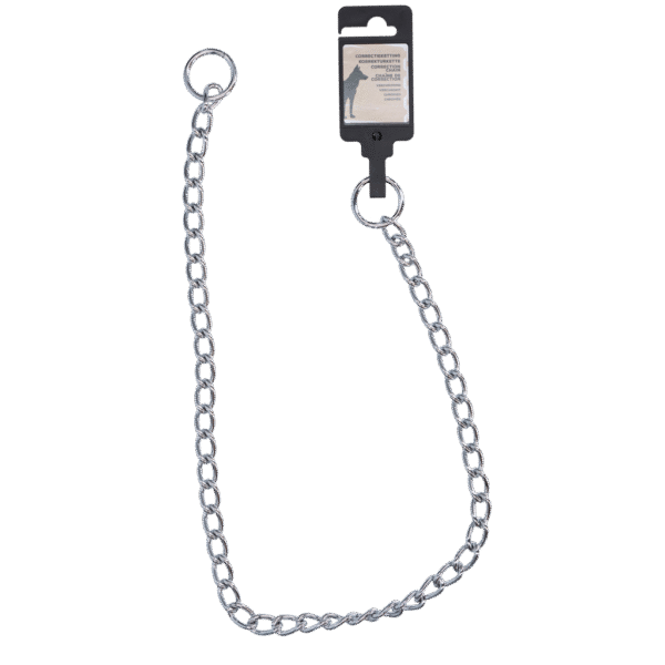 Korrekturhalskette für Hunde, verchromt, 75 cm x 4 mm – Hofman Animal Care