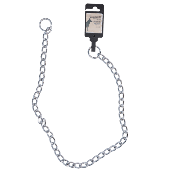Korrekturhalskette für Hunde, verchromt, 80 cm x 4 mm – Hofman Animal Care