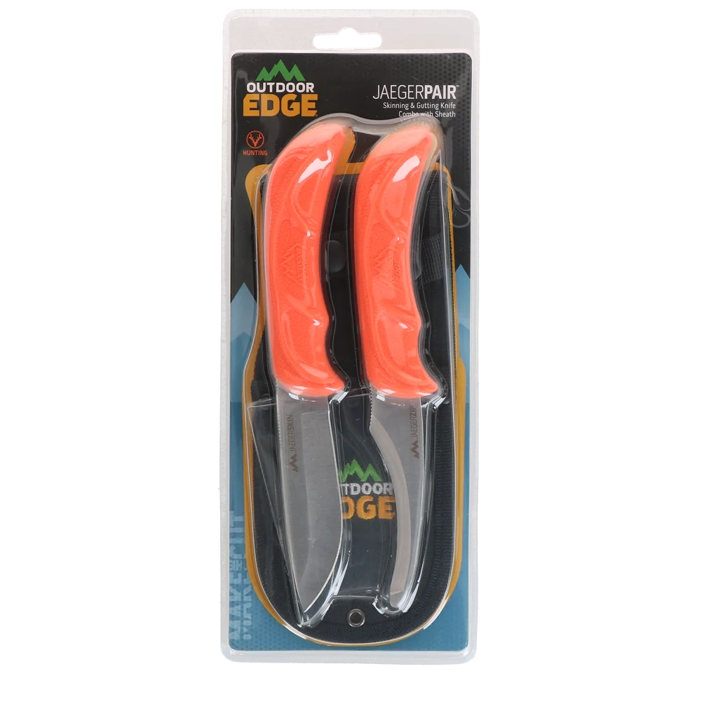 Messerset mit Bandagenmesser und Outdoormesser, 2 Stück – Outdoor Edge JagerPair – Bild 6