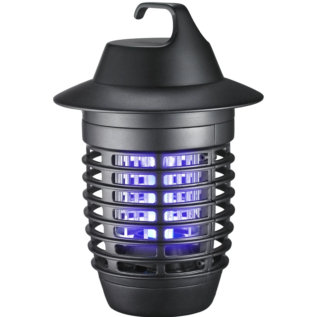 Insektenlampe mit UV-A und Elektrogitter, 5 W – Knock Pest Insect Killer – Bild 1