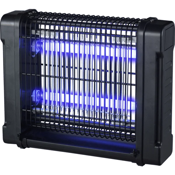Insektenlampe mit UV-A und Elektrofanggitter, 2 x 6 W – Knock Pest Insect Killer