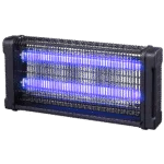 Insektenlampe mit UV-A und Elektrogitter, 2 x 15 W – Knock Pest Insect Killer