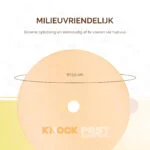 Klebefläche für Insektenfalle, giftfrei Ø 13,5 cm – Knock Pest – Bild 4
