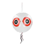 Vogelschreckballon mit Aufhängeschnur, Weiß, Ø 40 cm – Knock Pest