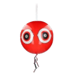 Vogelschreckballon mit Aufhängeschnur, Rot, Ø 40 cm – Knock Pest