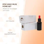 Duftset gegen Mäuse und Ratten, 30 ml Flüssigkeit und 2 Boxen – Knock Pest Stay Away Muis Home Set – Bild 2