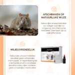 Duftset gegen Mäuse und Ratten, 30 ml Flüssigkeit und 2 Boxen – Knock Pest Stay Away Muis Home Set – Bild 5