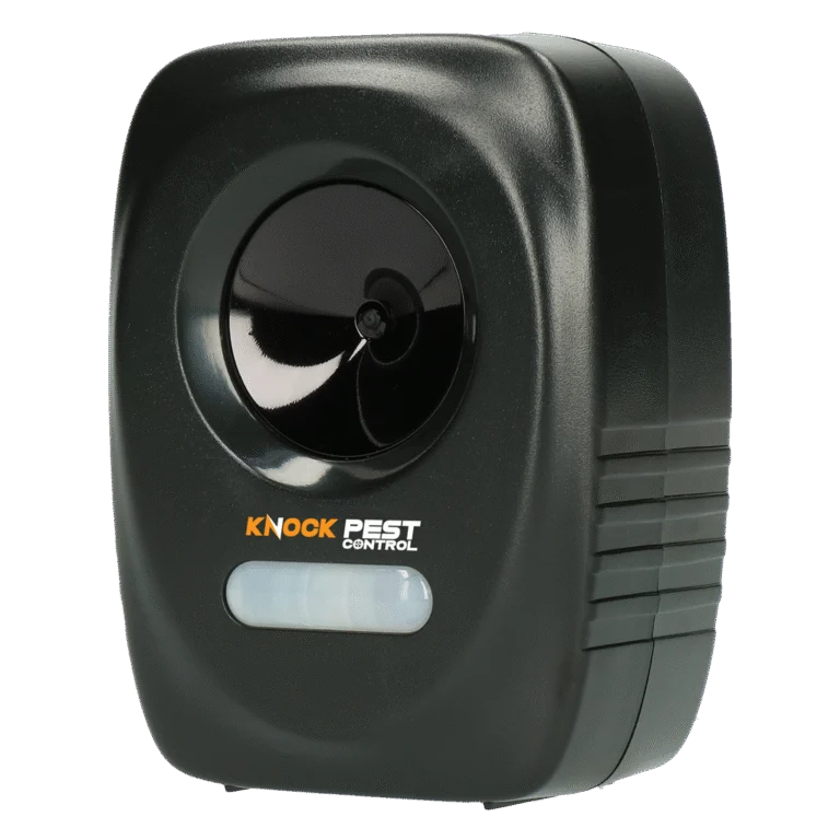 Ultraschall Tiervertreiber mit Bewegungsmelder für Garten und Grundstück – Knock Pest Animal Repeller