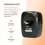Ultraschall Tiervertreiber mit Bewegungsmelder für Garten und Grundstück – Knock Pest Animal Repeller – Bild 5