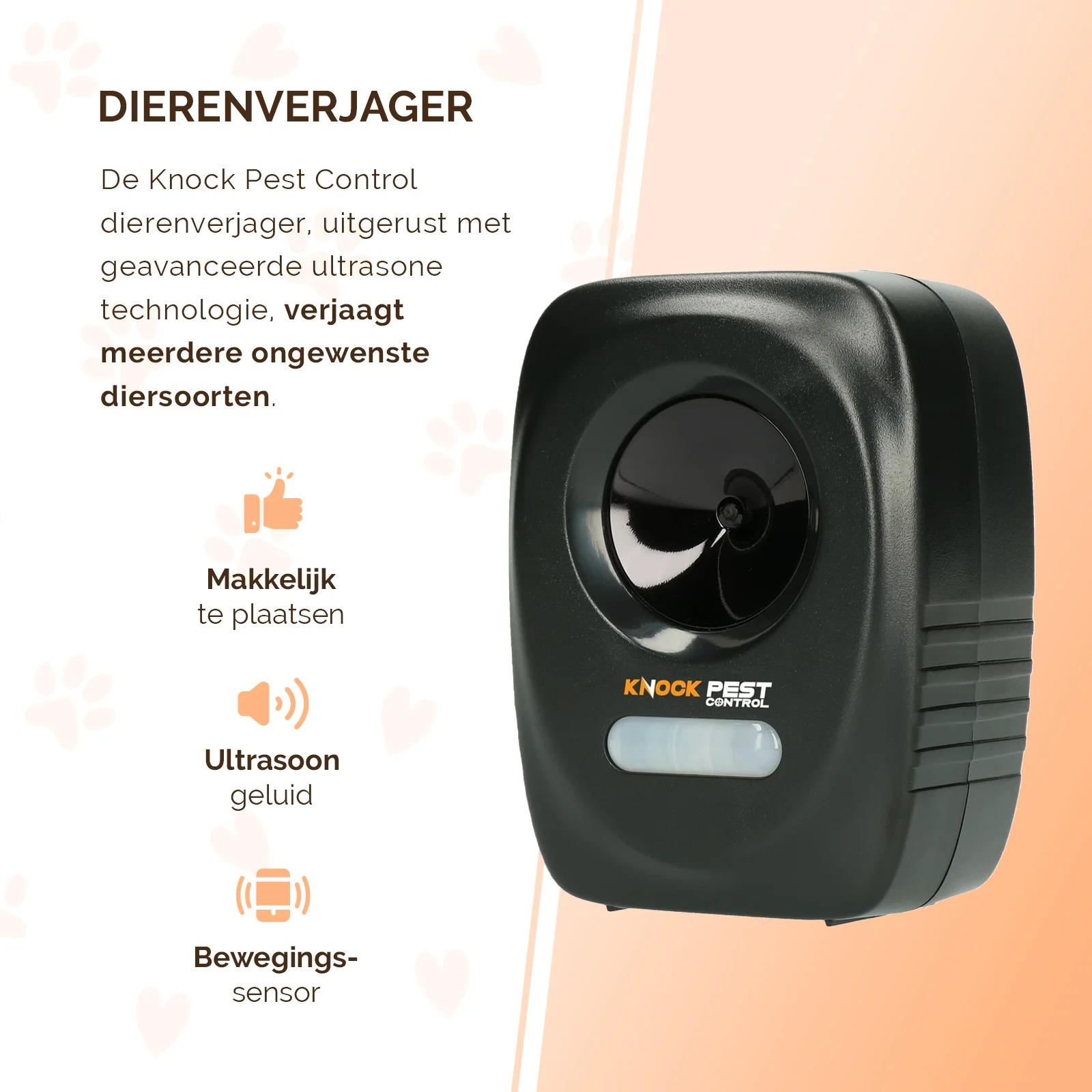 Ultraschall Tiervertreiber mit Bewegungsmelder für Garten und Grundstück – Knock Pest Animal Repeller – Bild 5
