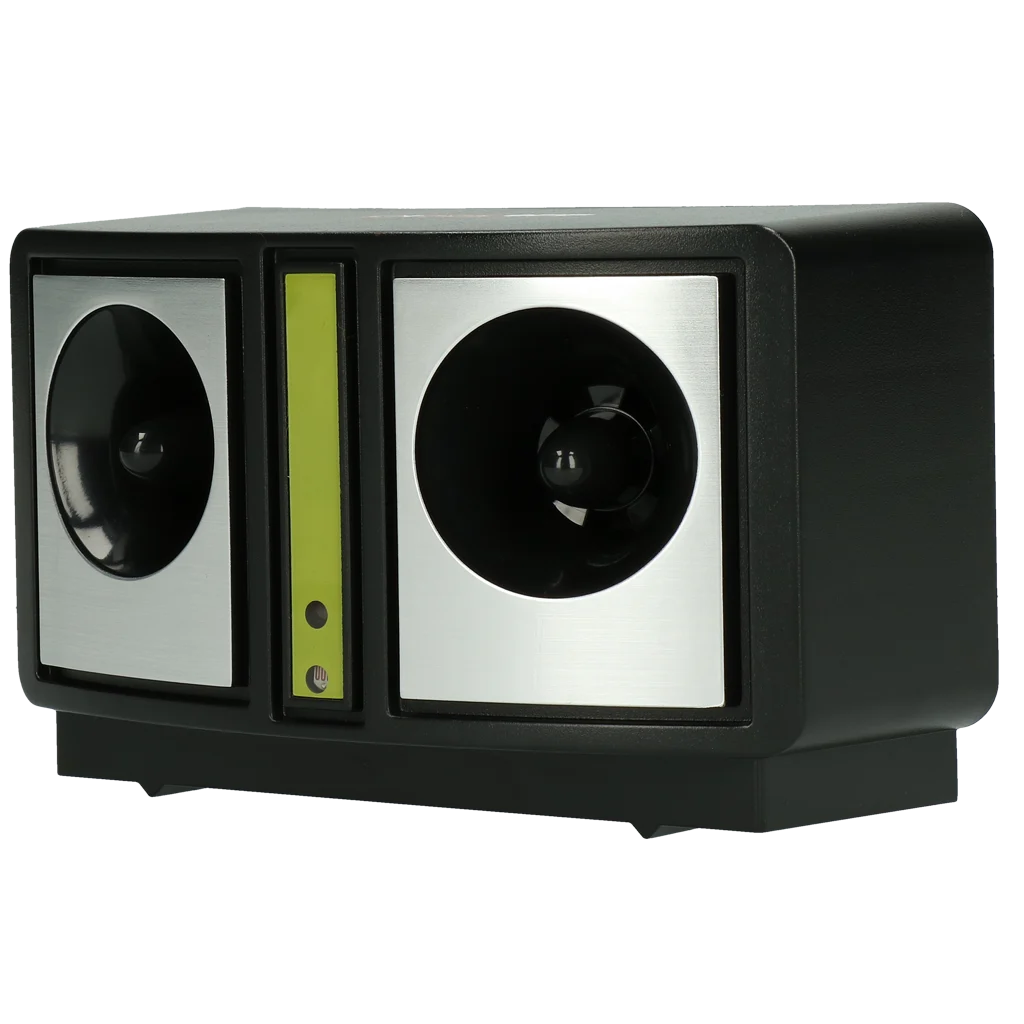 KNOC00054.png Ultraschall Schädlingsvertreiber mit Batterien oder USB Anschluss, bis zu 300 m² – Knock Pest Super Strong Ultrasonic PestRepeller – Bild 1