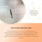 Insektenlampe mit UV-A und Elektrogitter, 18 W – Knock Pest Insect Killer – Bild 5