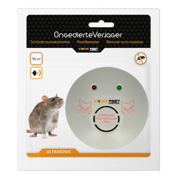 Ultraschall Schädlingsvertreiber für die Steckdose, bis zu 46 m² – Knock Pest Ultrasonic Pest Repeller Home