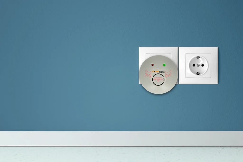 Ultraschall Schädlingsvertreiber für die Steckdose, bis zu 46 m² – Knock Pest Ultrasonic Pest Repeller Home – Bild 3