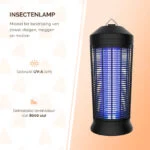 Insektenlampe mit UV A und Elektrogitter, 36 W – Knock Pest Insect Killer – Bild 2