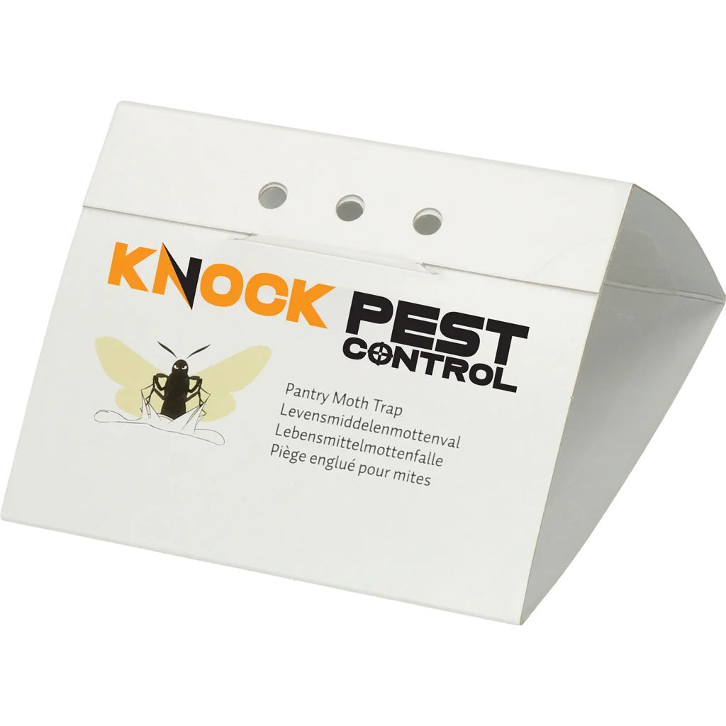 KNOC00111.png Lebensmittelmottenfalle mit Pheromon, 2 Klebefallen – Knock Pest Delta – Bild 1